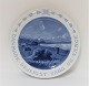 Bing & Grondahl. Poet plate. Denmark most beautiful Vang and Vänge. Diameter 21 
cm. (1 quality)