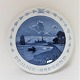 Bing & Grondahl. Poet plate. Lovely Øresund. Diameter 21 cm. (1 quality)