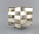 Max Sauze (b.1933), French designer. Table lamp in aluminum. 1970s / 80s.
