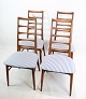 Osted Antik & Design præsenterer: Fire stole, model lis, Niels Koefoed, 1960Flot stand