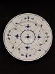 RC blue fluted 
plate