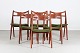 Hans J. Wegner
6 Sawbench Chairs
model CH 29
of teak
