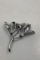 Anton Michelsen Sterling Silver Broche Mistelten Eigil Jensen