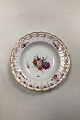 Royal 
Copenhagen Full 
Saxon Flower 
Deep Plate with 
...