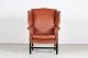 Chesterfield 
Chair/wingback
with leather
