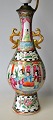 Kinesisk Canton famille rose vase - omgjort til lampe, ...