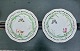 Pair of Royal 
Copenhagen 
plates with 
butterfly 
decoration
