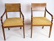 Armchairs, mahogany, empire, marquetry, 1920Great condition