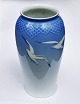 B&G vase in porcelain with seagull´s