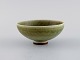 Berndt Friberg (1899-1981) for Gustavsberg Studiohand. Miniature bowl in glazed 
ceramics. Dated 1961.
