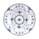 Royal Copenhagen  blue fluted half lace deep plate. ...