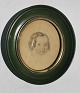 Drawing of girl 
in frame c. 
1840-60
