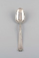 Hans Hansen silverware no. 7. Art deco table spoon in silver (830). Dated 1936.