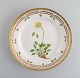 Royal Copenhagen Flora Danica lunch plate in hand-painted porcelain with flowers 
and gold decoration. Model number 20/3550.
