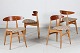 Hans J. Wegner
4 stole CH 33
fremstillet af eg og teak