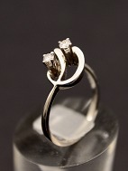 14ct. white gold ring