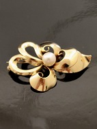 14 karat guld broche