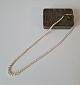 Vintage culture pearl necklace with lock of 14 kt gold by Hermann Siersbøl