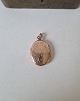 Medallion in 8 kt gold