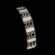 Georg Jensen; A bracelet in sterling silver #75