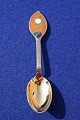 Michelsen Christmas spoon 1971 of Danish 
gilt sterling silver