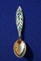 Michelsen Christmas spoon 1970 of Danish gilt sterling silver