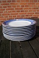 Magnolia Blue Danish porcelain, large dinner 
plates 27cm