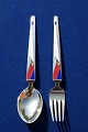 Antikkram præsenterer: Michelsen sæt Juleske og gaffel 1958 i sterling sølv