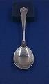 Herregaard Danish silver flatware, serving spoons 22cms