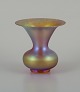 WMF, Germany. Vase in iridescent Myra art glass.
1930s.