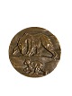 Grønlandsmedalje i bronze udgivet af Ander Nyborg, Nordisk Kunstmedalje den 1/4 1975