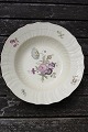 Frisenborg with gold rim Danish porcelain, soup plates 24.5cm