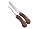 Erik S. Angelo
Meat carving set with teak handle