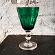 Hedvin glas med 
grøn kumme
