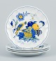 Copeland Spode, England, Bluebird.
Fire frokosttallerkner.