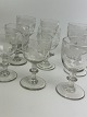 Egeløvsglas fra 
Holmegaard.