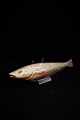 Dekorativ 1800 
tals "fisk" i 
bemalet 
papmaché med en 
...