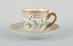 Royal Copenhagen Flora Danica coffee cup and saucer.