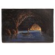 Ubekendt 
kunstner: Den 
Blå Grotte, 
Capri, malt med 
olie ...