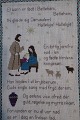 An old embroidery for the christmas to hang up, handmade with a poem
66cm x 21cm
In a good condition
We have a good selection of handmade table clothes