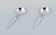 Georg Jensen, Cactus, a pair of sterling silver jam spoons.