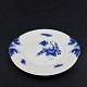 Blue Flower Curved round dish