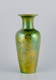 Zsolnay, 
Hungary. Large 
ceramic vase 
with eosin ...