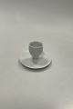 Bing and Grondahl Offenbach without gold Egg Cup with attached plate No. 696
