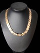 Balle & Lillelund - Brocante & Design præsenterer: Lækker STOR 14 karat guld halskæde.50,4 g. Bicelle)bikube ...