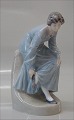 Royal Copenhagen Art Nouveau 0608 RC Woman Design  Chr. Thomsen 1904 19 x 10 cm