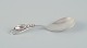 Georg Jensen, "Blossom" pattern sugar spoon in sterling silver.