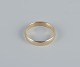 Danish goldsmith. 14 karat gold alliance ring.