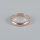 Danish goldsmith. 14 karat gold alliance ring.