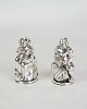 Salt and pepper shaker - Sterling Silver - stamped H.J Denmark
Great condition
